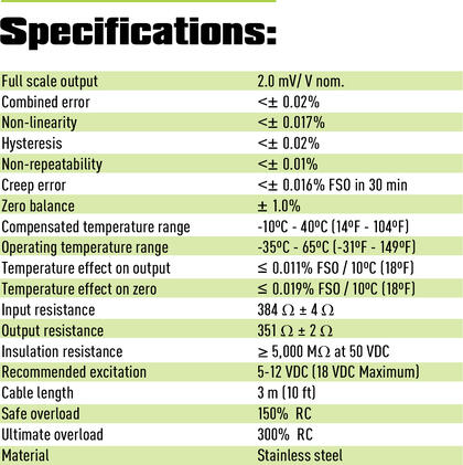 gcb3-ss specifications