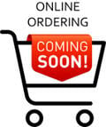 Online ordering coming soon