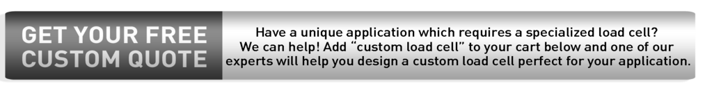 Graphic promoting custom load cell solutions 