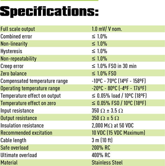 dlws specifications