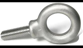 Stainless-steel load cell eye bolt with zinc plating