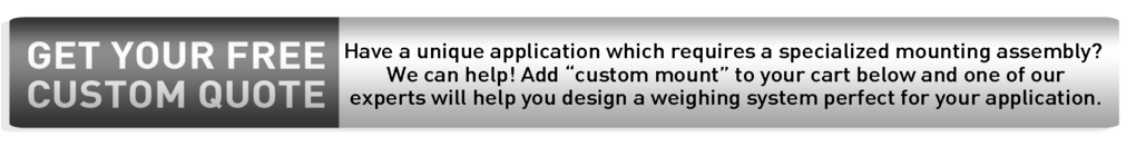Graphic displaying free custom quotes on custom load cell products at Load Cell Central