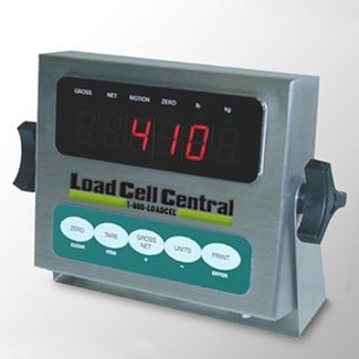 Scale Display - Stainless Steel
