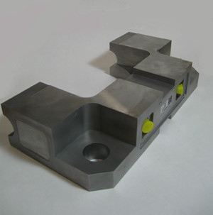 Custom Horseshoe-shaped load cells engineerd for a 27 million pound capacity press